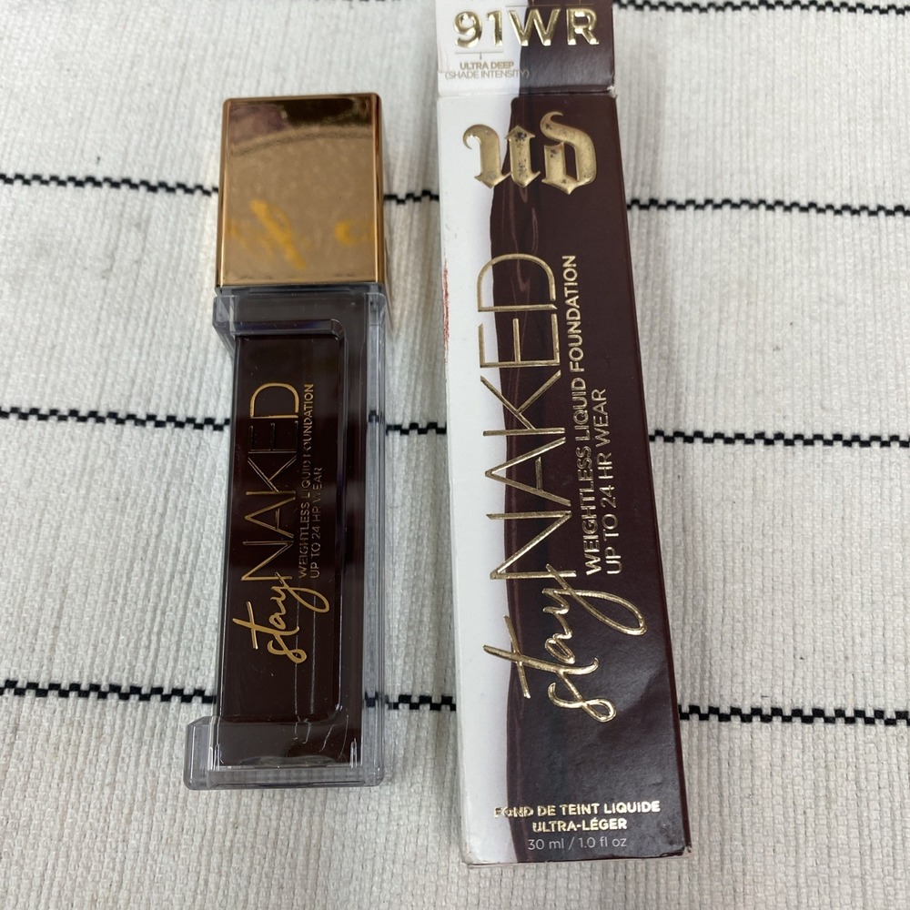 Urban Decay Stay Naked Weightless Liquid Foundation #91WR 30ml/1oz ~ NIB